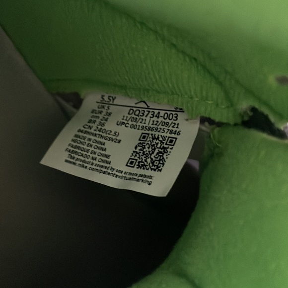 Jordan  green bean shoes - Picture 8 of 8